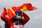 Španělé šílí radostí, v Barceloně triumfoval Alonso
