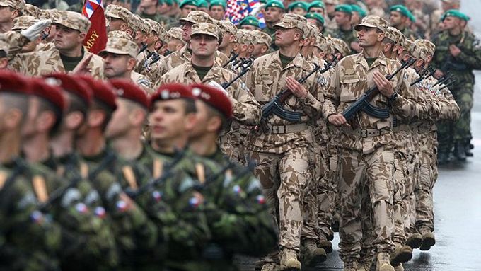 Premiér má obavy, že česká armáda nedostojí požadavkům NATO.