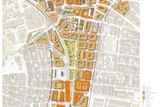 Návrh územní studie určuje přesné rozdělení brownfieldu na zeleň a zástavbu. Stanoví také využití jednotlivých parcel, ať už k bydlení, či k administrativním účelům.