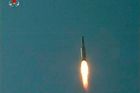 Severní Korea odpálila do moře tři rakety