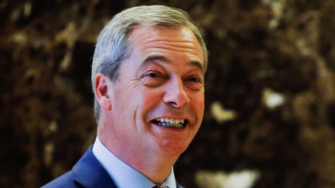 Nigel Farage byl hlavní tváří kampaně pro vystoupení Británie z EU.