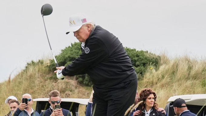 Golfista Donald Trump