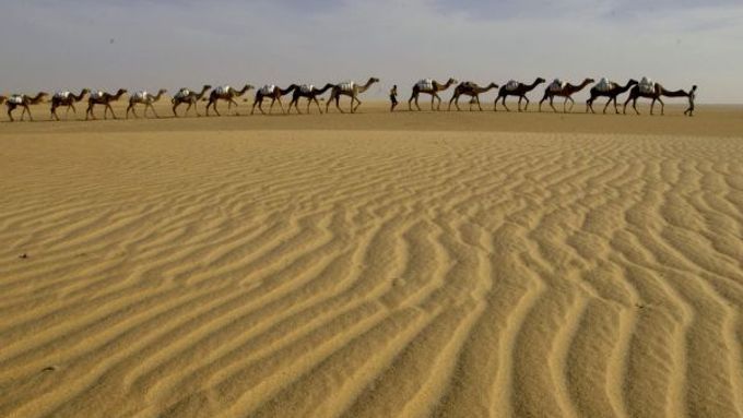 Vědci objevili pomocí satelitních snímků "ztracená" města v libyjské poušti. (Ilustrační foto.)