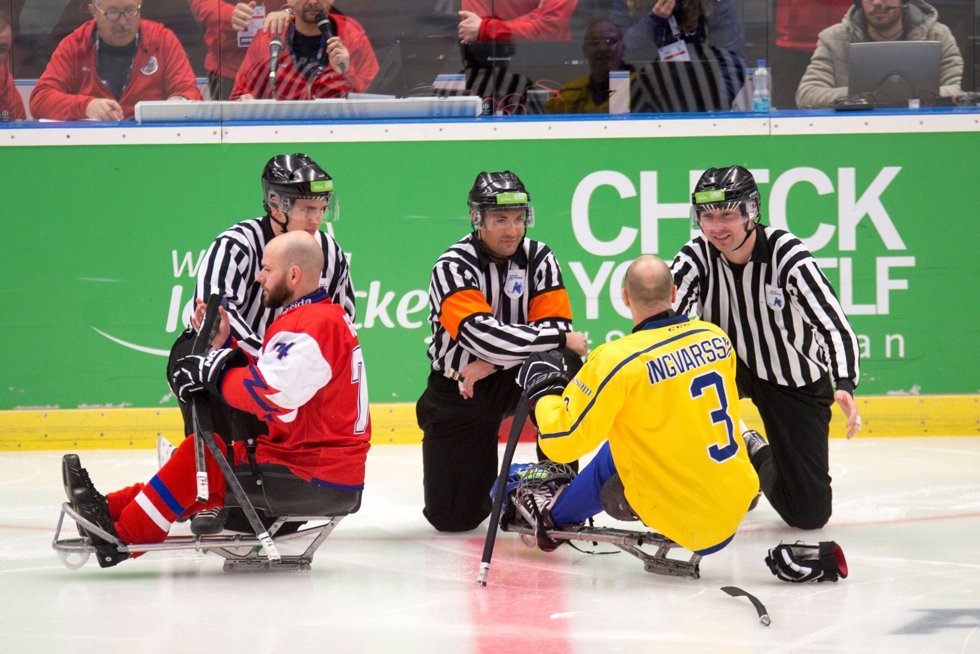 MS v parahokeji 2019, Česko - Švédsko