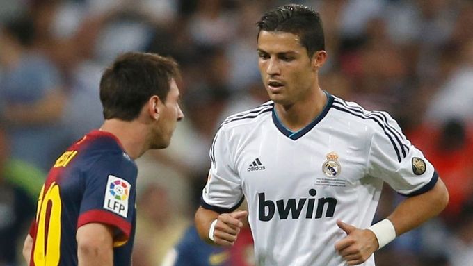 Lionel Messi a Cristiano Ronaldo.