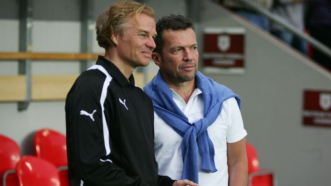 Lothar Matthäus (vpravo)