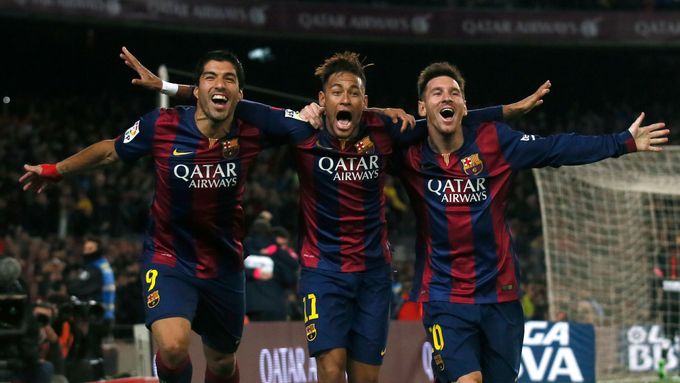 Neymar si proti San Sebastianu připsal dvě branky, Messi se Suarézem po jedné