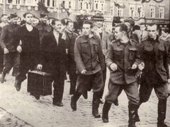 Bezprostředně po uznání Mnichovské dohody byli z československé armády propuštěni příslušníci menšinových národností. Tito sudetští Němci odcházejí domů ještě v československých uniformách, brzy obléknou německé stejnokroje