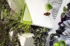 Ekologický dům připomíná vertikální louku, funguje jako terárium pro ohrožené motýly
