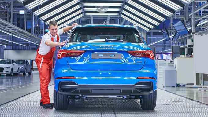 Výroba Audi Q3 v Györu začala v září loňského roku.