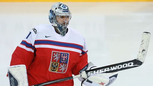 Čeští hokejisté před zápasem s Francií na MS 2015: Ondřej Pavelec