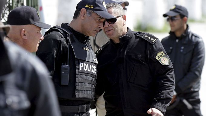 Tuniská policie. Ilustrační foto.