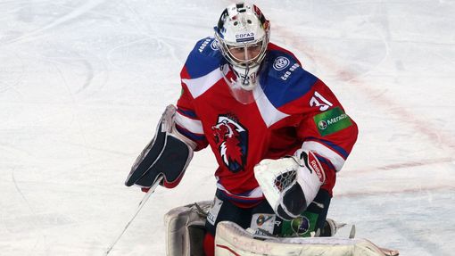 Jakub Štěpánek odchytal proti Ufě svůj šestý zápas v letošní sezoně KHL.