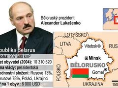 Mapa Běloruska - klikni pro podrobnosti