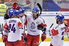 Rekordní smršť. Čeští hokejisté rozdrtili Švédsko devíti brankami, zářil Holík