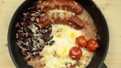 To sníš: Připravte si pravou anglickou snídani na jediné pánvi