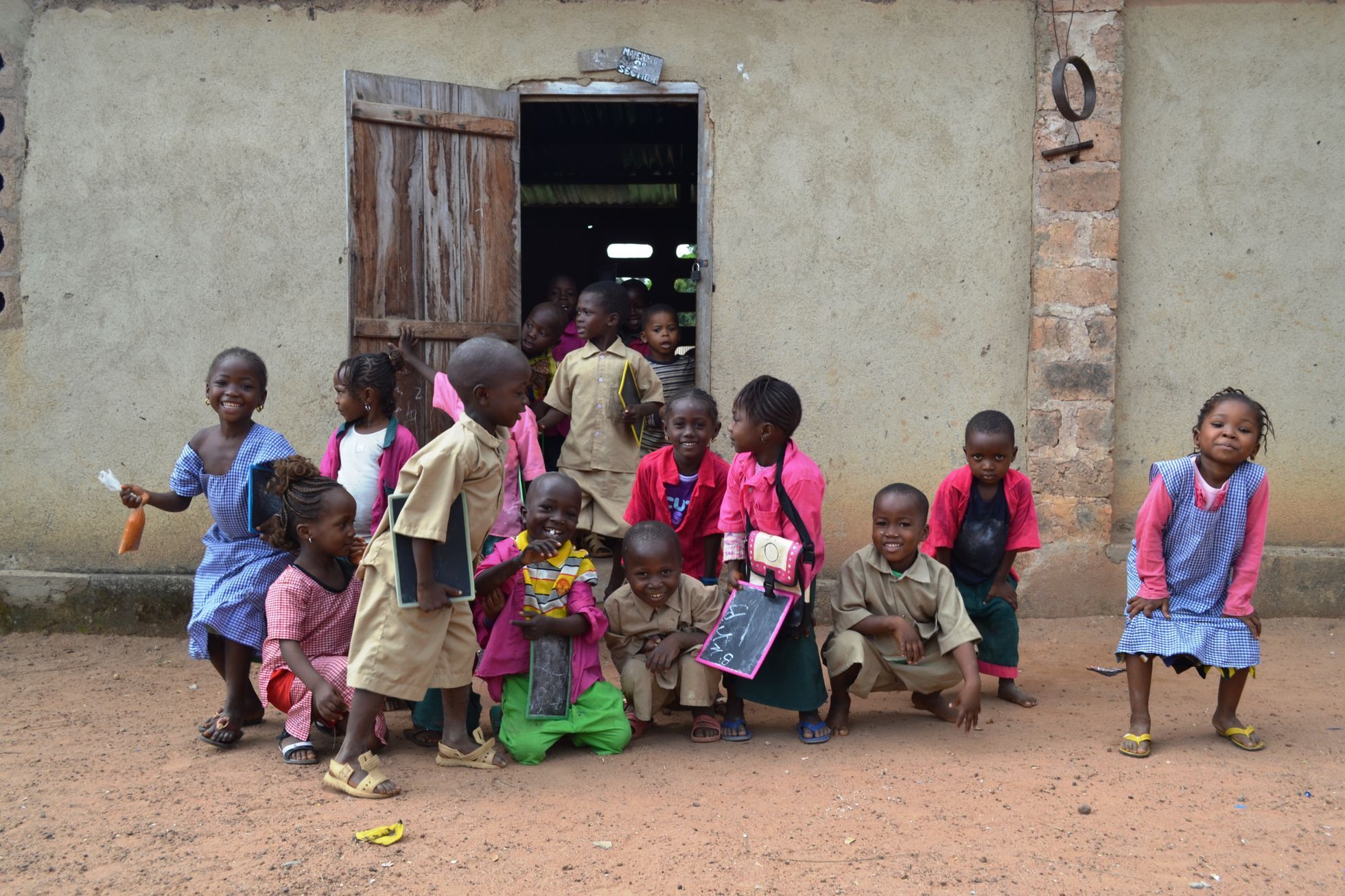Vzdělávání dětí v Guineji.
