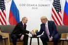 Trump s Putinem jednali o kontrole zbrojení, americký prezident chce "hlídat" i Čínu