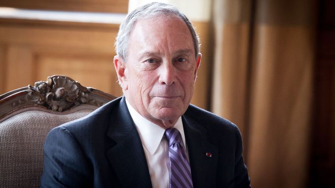 Bývalý starosta New Yorku a mediální magnát Michael Bloomberg.