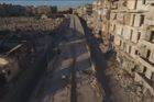 Záběry zničeného syrského Aleppa