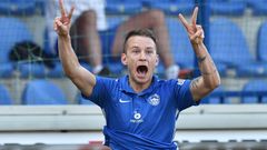 Živě: Liberec - Larnaca 3:0. Vítězství Slovanu zařídil v prvním poločase hattrickem Sýkora