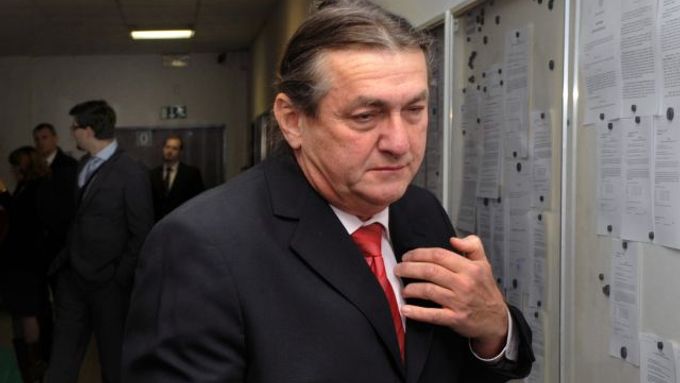 Jiří Šulc u soudu.