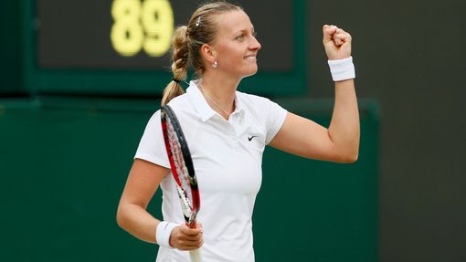 Petra Kvitová postoupila do čtvrtfinále Wimbledonu 2014