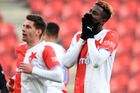 Slavia udolala Bohemku jediným gólem Olayinky a znovu dotáhla Plzeň