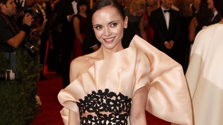 Met Gala 2012 v Metropolitním muzeu - Christina Ricci