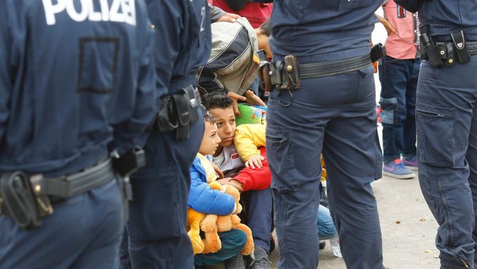 Migranti v Rakousku, ilustrační foto.