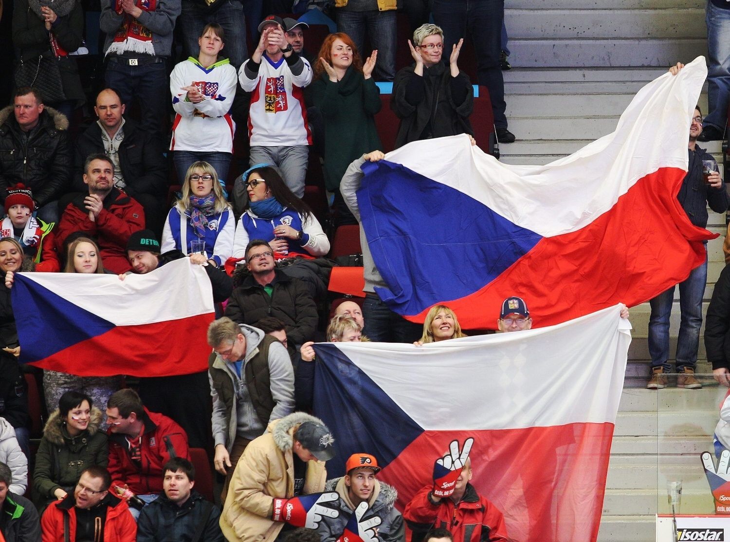 Česko - Rusko: fanoušci