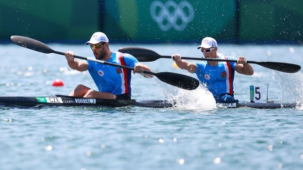 Český deblkajak Josef Dostál a Radek Šlouf na LOH 2020