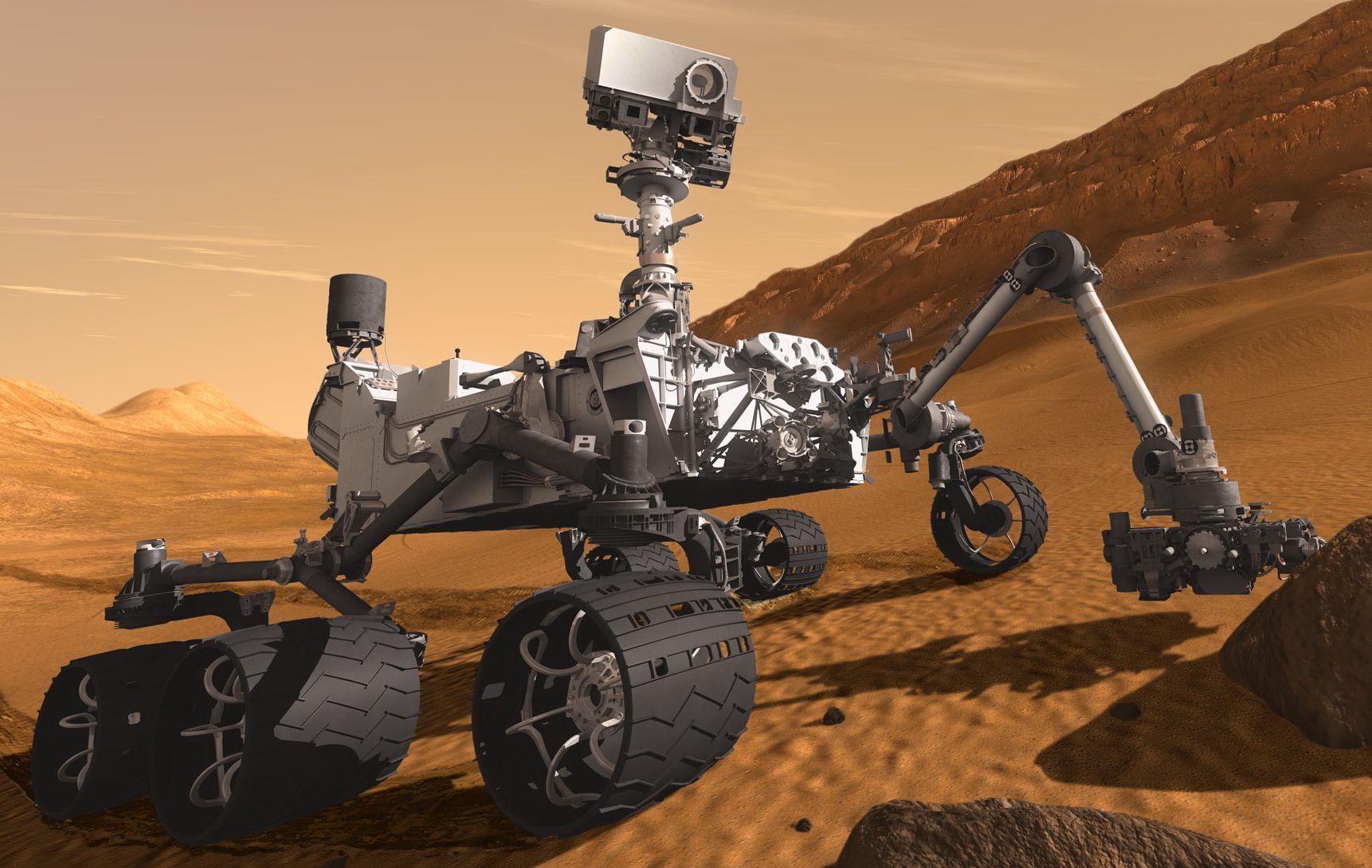 Vozítko Rover Mars 2020