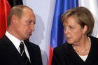 Merkelová si volala s Putinem kvůli jaderné dohodě s Íránem. Řeč přišla i na Donbas