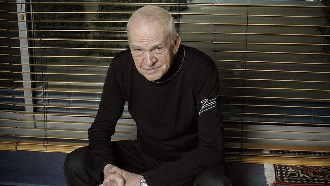 Milan Kundera od roku 1975 žije ve Francii. Pražský veletrh Svět knihy mu letos věnoval několik debat.