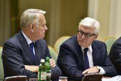 Ministři zahraničí Německa a Francie poprvé navštívili Donbas, doufají v oživení dohod z Minsku