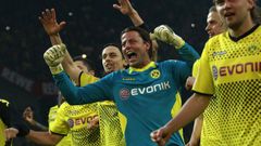 Borussia Dortmund - Borussia Mönchengladbach (Borussia Dortmund získala v sobotu svůj osmý bundesligový titul)