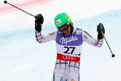 Devatenáctý Krýzl jásá, ve Světovém poháru zajel nejlepší obří slalom
