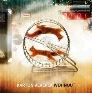 Karton veverek od kapely Wohnout - cover