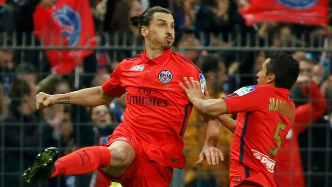 Zlatan Ibrahimovic přispěl k titulu PSG dvěma góly
