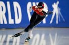 Sáblíková v závodě SP na 1500 m opět vylepšila český rekord
