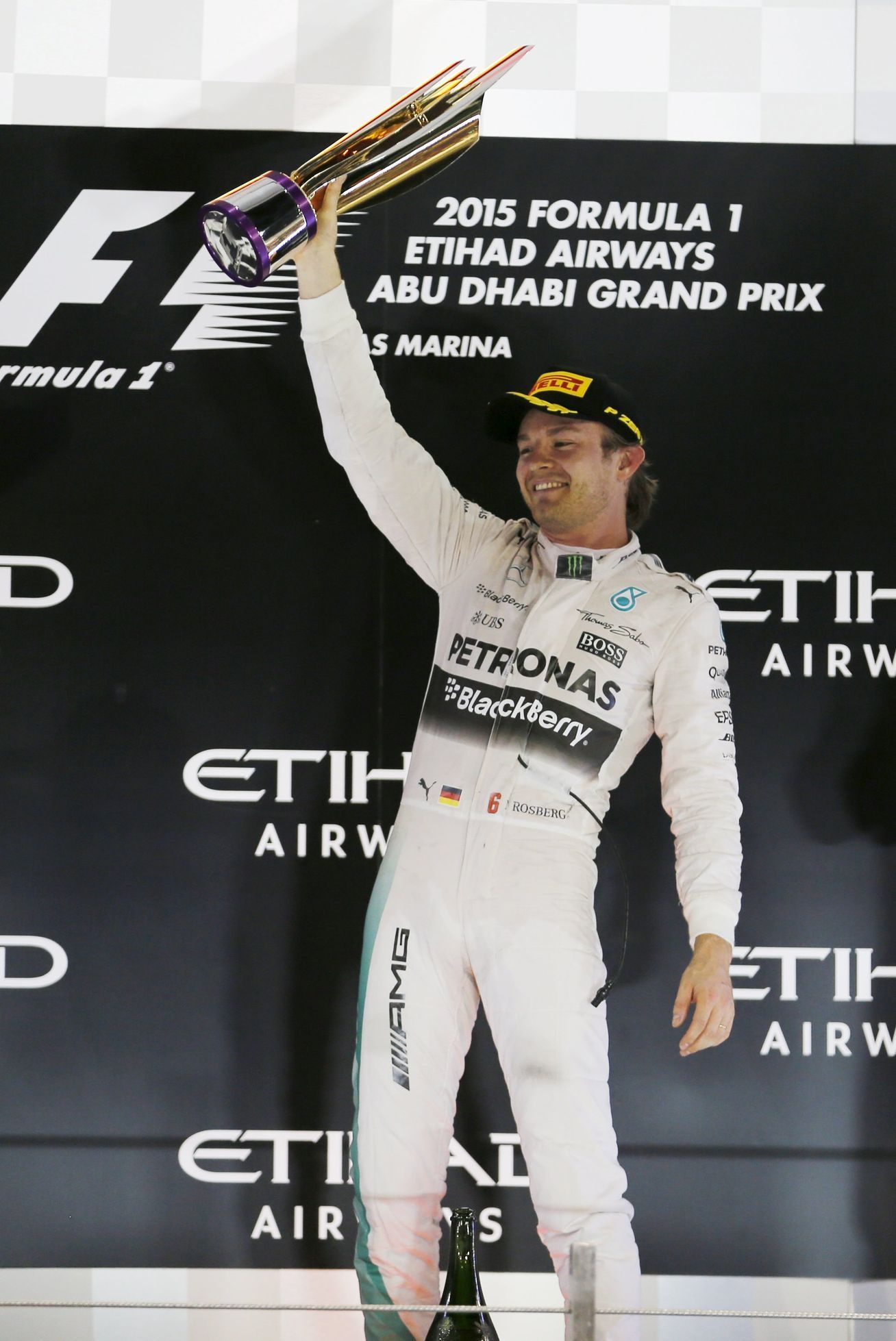F1. VC Abú Zabí 2015: Nico Rosberg, Mercedes