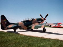 Cavalier Mustang, tento byl dříve používaný bolivijským letectvem.