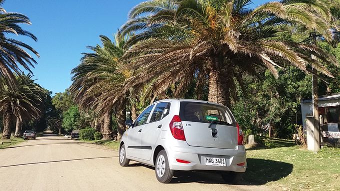 Uruguay jsme poznávali v minivoze Hyundai i10.