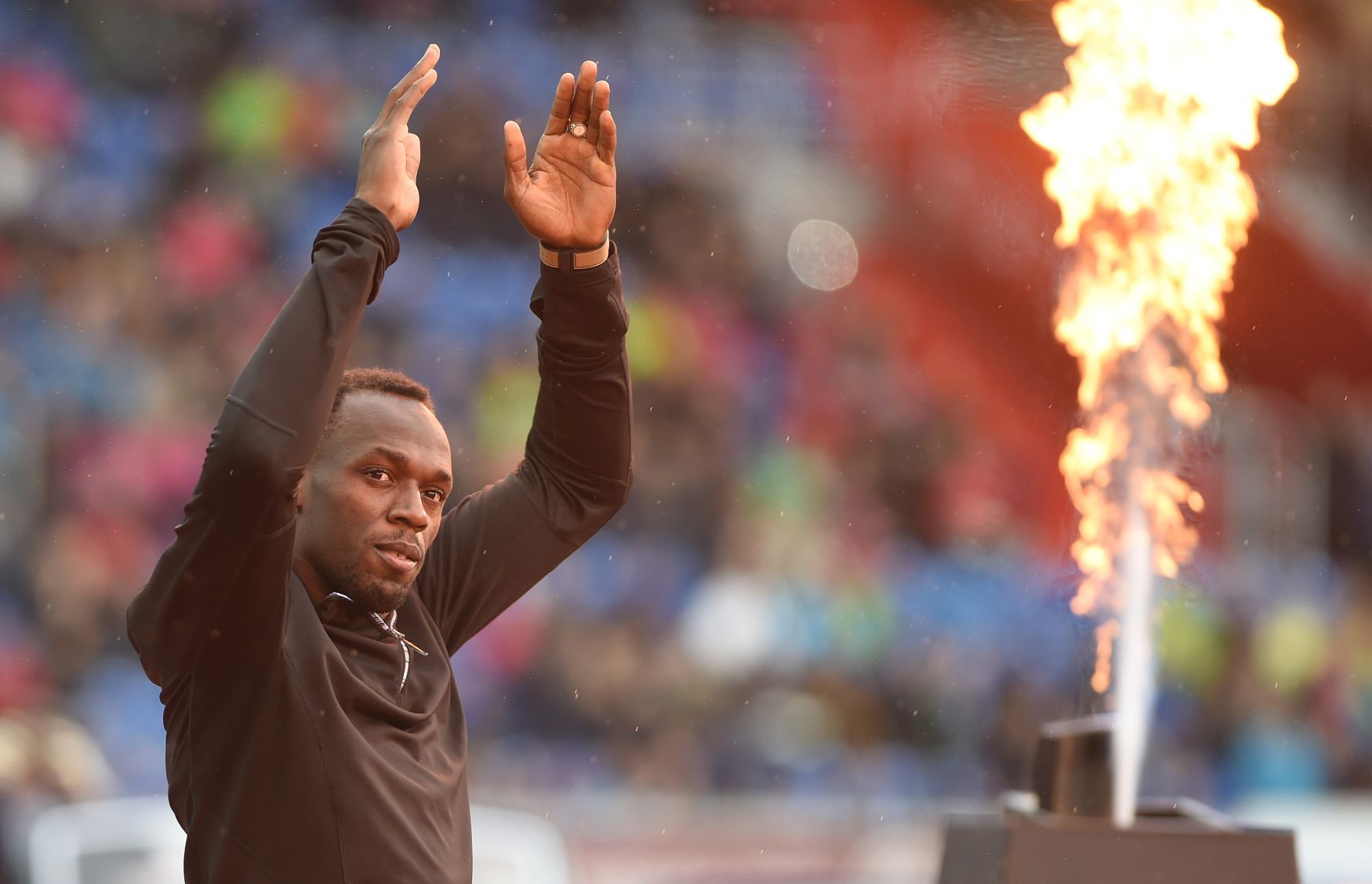 Zlatá tretra 2015: Usain Bolt