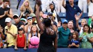 Venus Williamsová ve čtvrtfinále čtyřhry US Open 2025