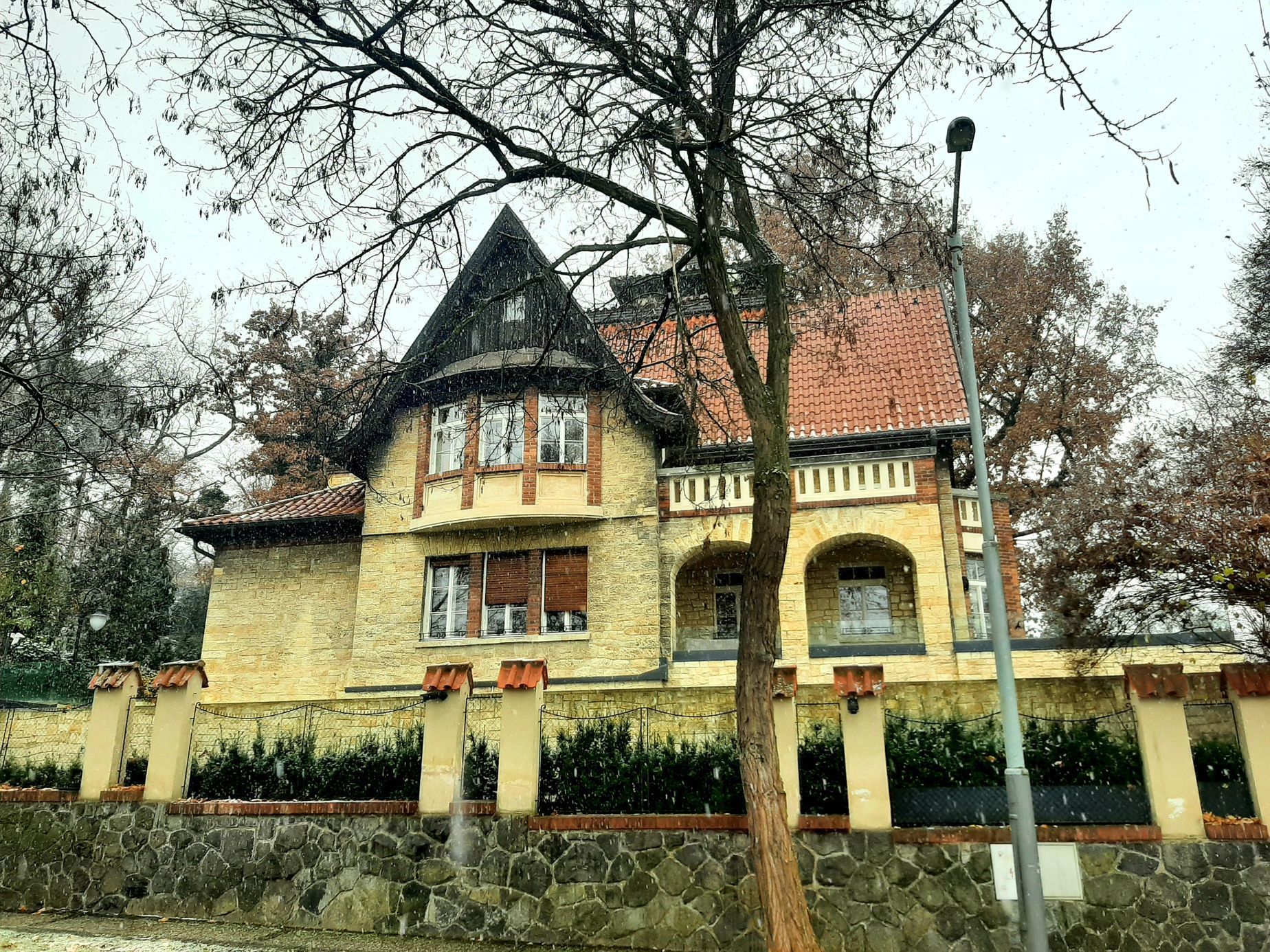 vila, Strahov, architektura