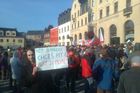 V Náchodě protestují proti těžbě plynu z břidlic