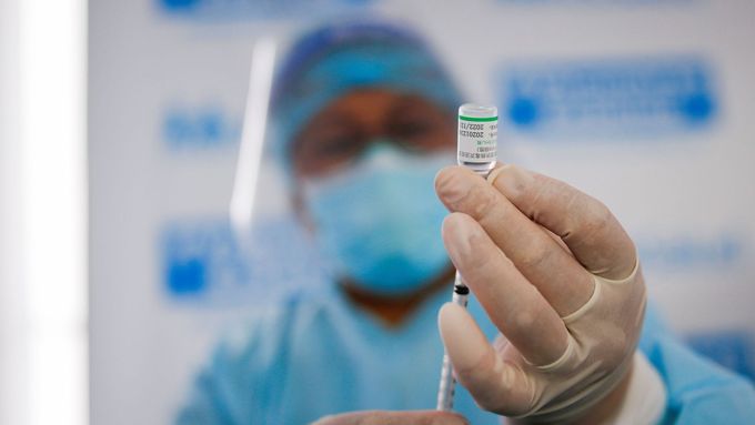 Čínská vakcína od společnost Sinopharm.