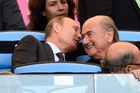 Putin: Sobečtí Američané se chtějí zbavit Blattera